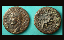 Augustus, Dupondius, Commerorative Issue, struck under Caligula